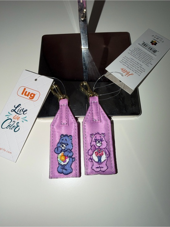 lug Handbags - Care Bears x Lug Oversized Puller with Clasp NWT set of 2 Harmony & Share Bear